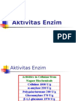 Aktivitas Enzim.