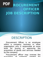 Procurement Officer