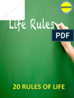 20 Rules of Life
