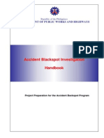 Accident Blackspot Investigation Handbook