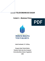 Kuliah 5 Modulasi Pulsa