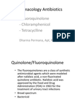 12.1. Fluoroquinolone, Chloraphenicol & Tetracycline