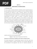 Monitoring of Bioprocess