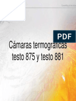 Catalogo Camara Termografica Testo 875 y 881