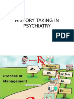 History Taking in Psychiatry
