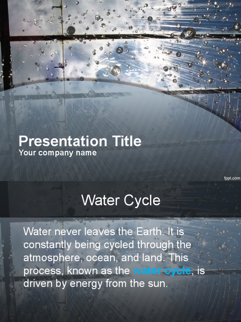 Water Cycle | PDF | Science & Mathematics