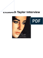 Elizabeth Taylor Interview