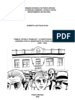 (CAPA) "FAMÍLIA, PÁTRIA E TRABALHO": A Constituição Do Centro Operário Cívico e Beneficente (1929-1930)