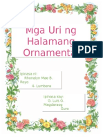 Uri NG Halamang Ornamental