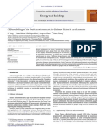 CFD Modeling of The Built Environment in Chinese Historic Settlements