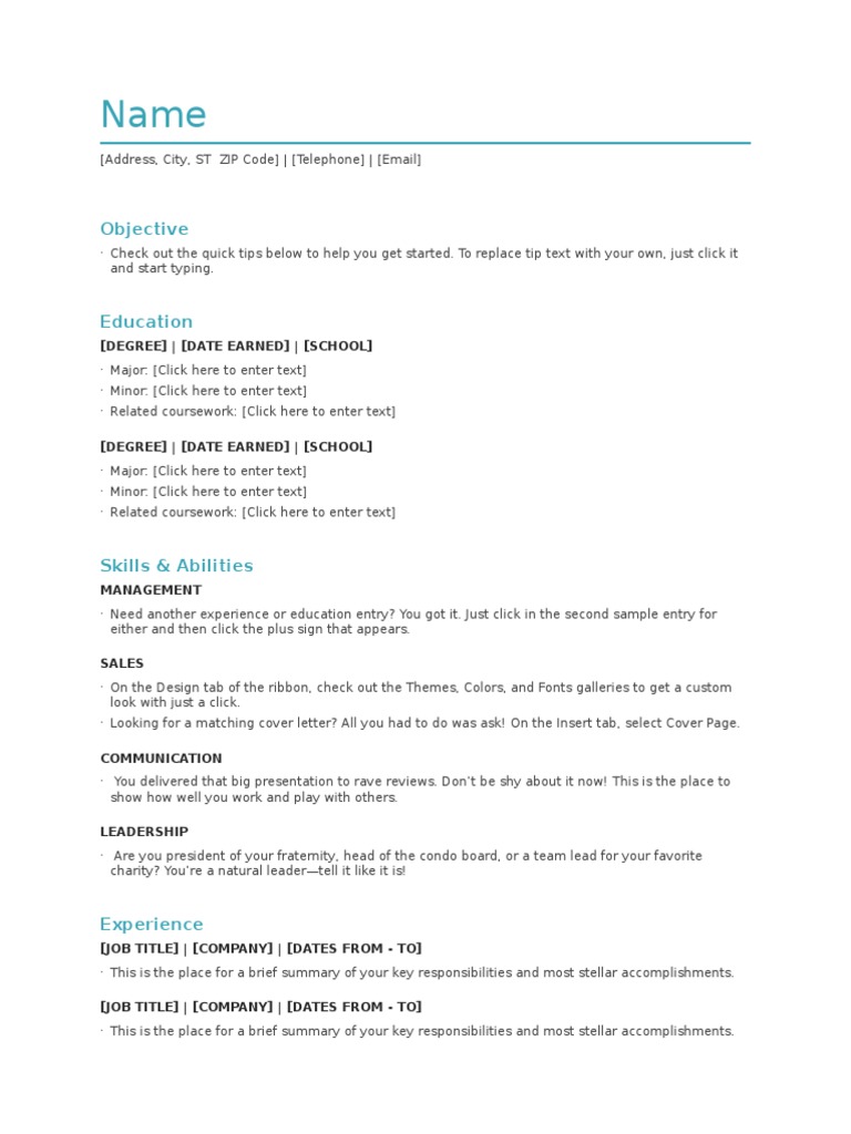 Resume File | PDF