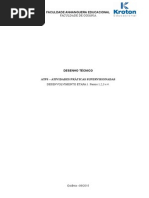Desenho Técnica  atps