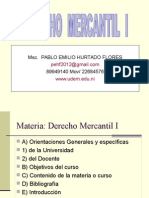 Derecho Mercantil 1