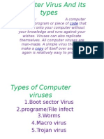 Computer Virus and Its Types