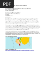 Unequal living conditions