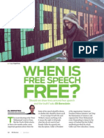 When is Free Speech Free?