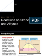 Reactions Alkenes & Alkynes