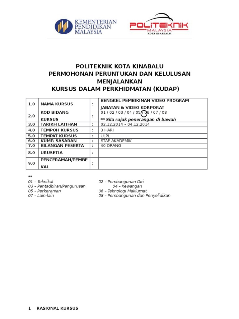 Kertas Kerja Video Korporat Pdf