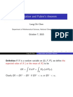 Expectation and Fubini S Theorem PDF