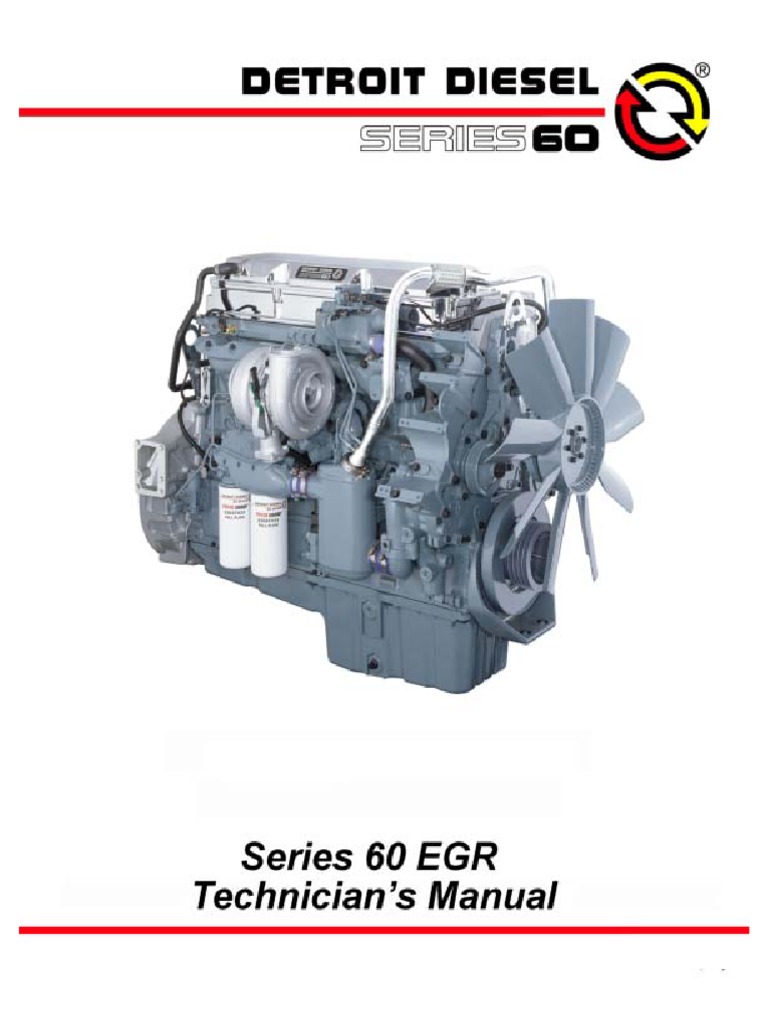 Detroit Diesel Series 60 Technician EGR Manual | PDF | Turbocharger ...