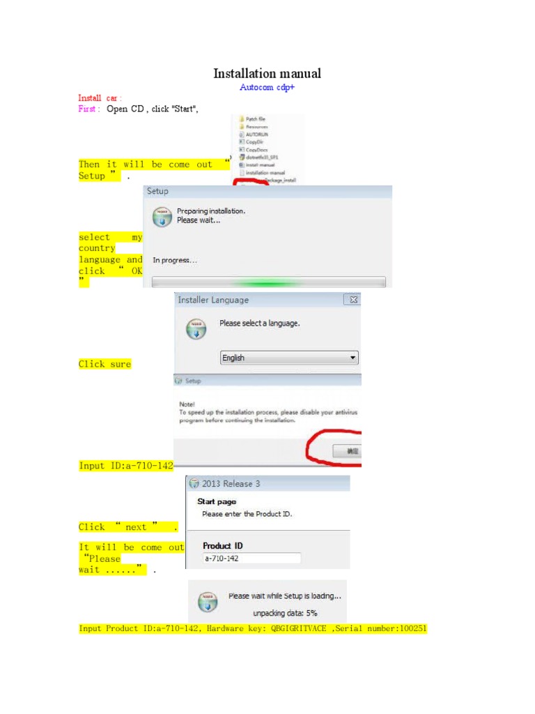 Autocom CDP+ Installation Guide | PDF | Computing Platforms | Computer ...