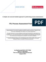 ITIL Process Assessment Framework - MacDonald