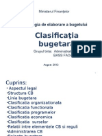 Clasificatia Bugetara BASS_FAOAM