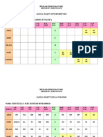 Jadual Waktu