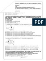 Lista de Exercícios de Pneumática - Alunos