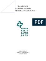 Panduan Pembuatan Laporan Operasi 2014