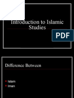 Introduction of Islamic Studies
