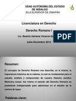 Derecho Romano