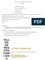 Taller la  Responsabilidad