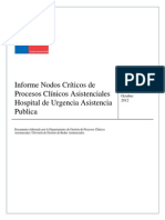 1 Informe Final de Procesos Clínicos Asistenciales HUAP 31 10 12