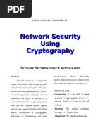 Network Security Using Cryptography