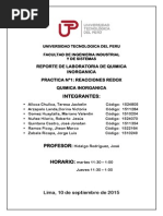 experimento de ecuaciones redox