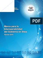 Marco para la Interoperabilidad 2010