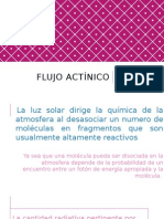 Flujo Actínico