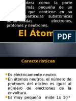 El átomo: la unidad fundamental de la materia