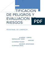 Identificacion de Peligros y Evaluacion de Riesgos