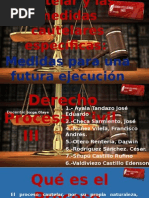 medida cautelar SECUESTRO
