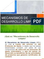 Mecanismos de Desarrollo Limpio