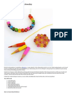 DIY_ Colored Pencil Jewelry