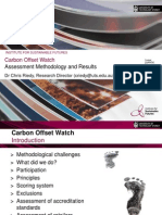 Carbon Offset Watch: Assessment Methodology and Results