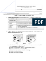 Teste Ciencias 7 3.º Correcção