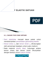 Sifat Elastik Batuan