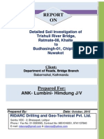 Revised Geo Technical Reports of Trishuli River Bridge at Nuwakot