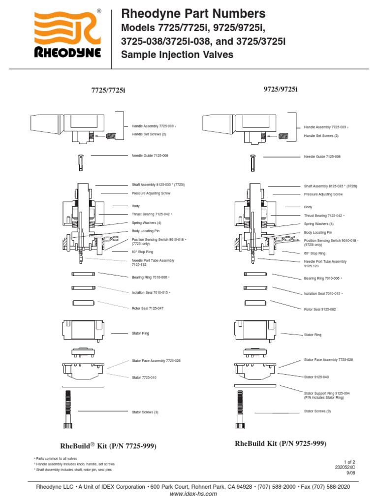 Models 7725/7725i, 9725/9725i, 3725-038/3725i-038, and 3725/3725i ...