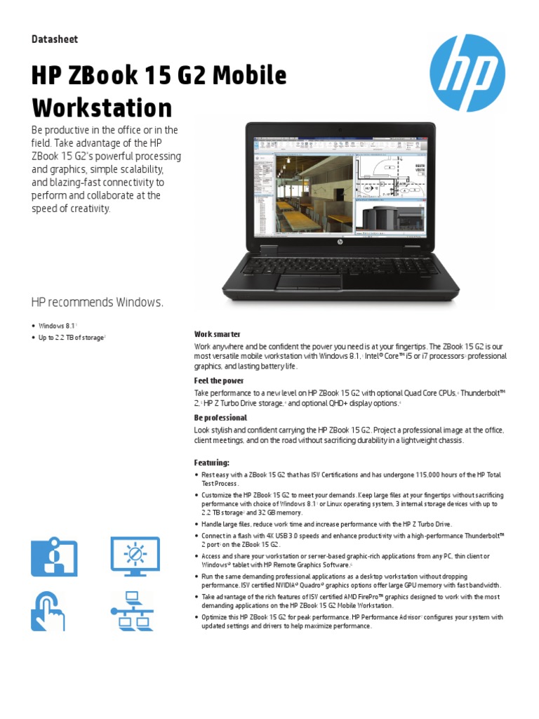 Disco Rigido Interno SSHD 500GB 2.5'' SATA Per HP ZBook 15 G2 – Ibrido Con Windows 7 Pro