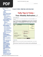 Download TALLY TIPS TRICKS AND HACKS - tallypdfpdf by Bhanwar Singh Rathore SN291543593 doc pdf